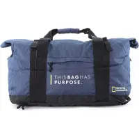 National Geographic Opvouwbare Reistas / Weekendtas / Sporttas - 29 Liter - Vegan - Pathway - Marine Blauw ki - Marine Blauw