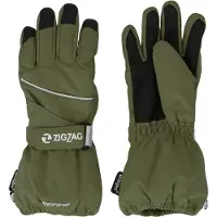 ZigZag Handschoenen 'Kempston' groen / zwart / wit