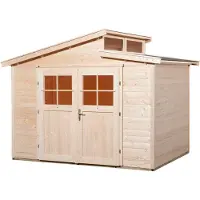 Weka Tuinhuis 226 - Onbehandeld - 252x295cm