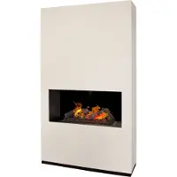 Xaralyn Waterdamphaard - Ambiance EOW - wit hout - met afstandsbediening - Opti-Myst elektrische sfeerhaard - Cassette 600 - tunnelhaard - room divider