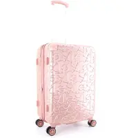 Elle Harde Koffer / Trolley / Reiskoffer - 60 cm (Medium) - Alors - Roze - Roze / Medium
