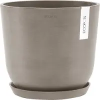Ecopot's Bloempot Oslo 25 cm Taupe