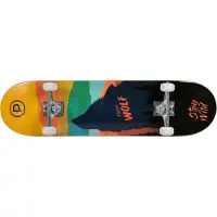 Playlife Skateboard Fierce wolf