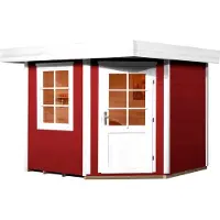 Weka Tuinhuis 213 - Rood - 237x238cm