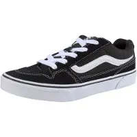 Vans Youth Caldrone Suede Mesh Black White-Schoenmaat 29