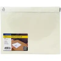 Raadhuis paklijstenvelop - 225x165mm - A5 - onbedrukt - 100 stuks