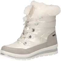 Caprice Snowboots rookgrijs / wit