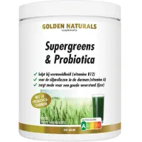 Golden naturals Supergreens & Microbiotica Poeder