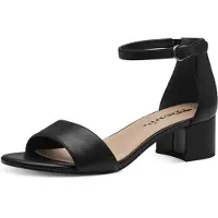 Tamaris Sandalen met riem zwart