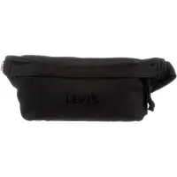 Levi's Heuptas 'Headline Logo Small Banana Sling Bag' rood / zwart