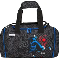MCNEILL Sporttas blauw / grijs / rood / zwart