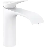 Hansgrohe Wastafelmengkraan Vivenis Eengreeps 110 CoolStart Zonder Afvoer Mat Wit
