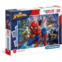 Clementoni - Puzzel - 30 Stukjes - Spider-Man - Kinderpuzzel - Vanaf 3 Jaar