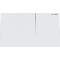 Geberit Drukplaat sigma 70 frontbediening 2-toets rvs mat wit