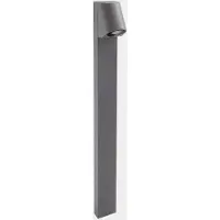 LEDS-C4 Tuinpadverlichting Eko Inclined, dimbaar, alu / grijs / zink, Aluminium, Modern, Tuinpad verlichting