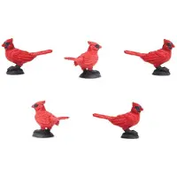 Safari Ltd Educational Cardinal Figure 192 Pieces Rood Kinderen