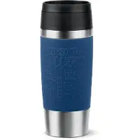 Tefal Travel Mug Classic N2020310 - Thermosfles - 360 ml - Donkerblauw - Isolerend - Lekvrij