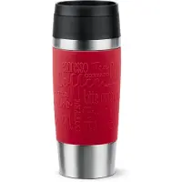 Tefal Travel Mug Classic - Thermosfles - 0.36L - Rood - Compact - Lekvrij - Geschikt voor Koffie