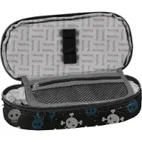 BeUniq Etui, Skull - 23 x 10 x 5 cm - Polyester