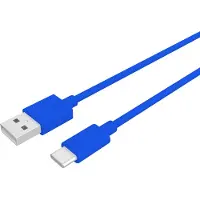 Celly oplaadkabel USB C Procompact 100 cm PVC blauw