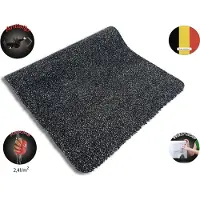 JYG Tapijtloper KATCOT 120 x 280 cm – XXL Droogloopmat – Katoen & Microvezel – Antraciet