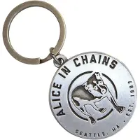 Rock Off Alice In Chains - Three-Legged Dog Sleutelhanger - Zilverkleurig