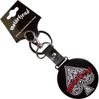 Motorhead - Ace Of Spades Emblem Sleutelhanger - Zwart