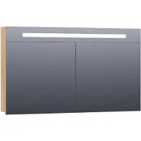 Brauer Promise spiegelkast – 119x70x15 cm – directe LED – Forest Tan SK-PR120FT