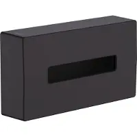 Hansgrohe AddStoris - Zakdoekdoos, mat zwart 41774670