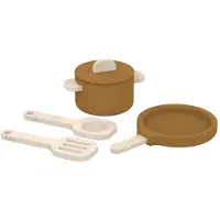 Flexa Pots And Pans Goud Kinderen