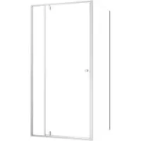 Sealskin Contour Douchecabine 3-delig Zij Instap Draaideur 100x100cm RVS Geborsteld - Veiligheidsglas - Douche, Douchecabines - 8719401726984