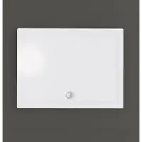 Boss & Wessing Douchebak BWS Nua Rechthoek Acryl 90x75 cm Wit Inclusief Plint