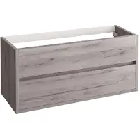Allibert Wastafelonderkast Sense 120cm - Vintage Eik - Met 2 Lades - 120x55x46cm