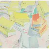 BN Wallcoverings BN Van Gogh behang 17190 Piles of French Novels