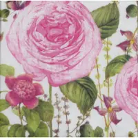Ppd Servetten Princess Rose 25 x 25 cm