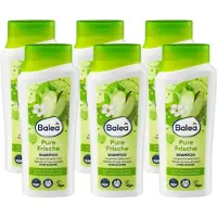 Balea Shampoo Pure Frisheid - 6x 300 ml - Pure Frische Haarshampoo | Siliconenvrij - Veganistisch - Appel | VOORDEELVERPAKKING