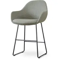 Nolon Nino-mae barkruk zwart onderstel 65 cm