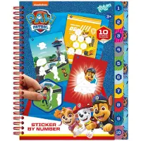 Hobby Mate PAW Patrol - Doeboek sticker en puzzelboek - 10 stickerpuzzels en 10 kleurplaten