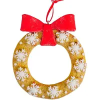 Kurt S. Adler Koekjes krans kerst ornament |