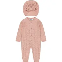 Dirkje Babyset 2-delig geborsteld roze