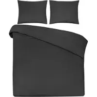 DoubleDry Dekbedovertrek 100% natuurlijk katoen eenpersoons 140x200/220 cm + 1