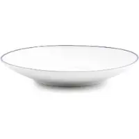 BonBistro Mokkaschotel 12,5cm blue rim Basic White (Set van 6)