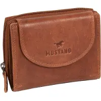 Mustang Leer portemonnee Udine Wallet Cognac bruine