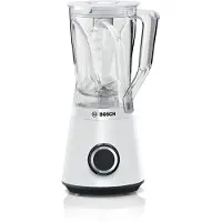 Bosch VitaPower Blender - BOSH - MMB6141W - 1200 W - 30000 tpm - 2 snelheden + turbo - 2 L kom - 4 verwijderbare messen - Wit