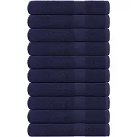 vidaXL Handdoeken FROGN 10 st 100x200 cm 360 g/m² marineblauw