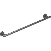 Ivy Aia Accessoires Wandhanddoekrek 60cm enkel Geborsteld metal black PVD