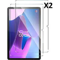 Ntech Hoes Geschikt voor Lenovo Tab P11 Gen 2 Screenprotector tempered glass 2pack - Hoes Geschikt voor Lenovo Tab P11 Pro Gen 2 tempered glass