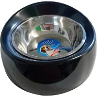 Nobby Voer- of Drinkbak Nobby Melamine Zwart-700 ml