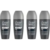 Dove Deo Roller MEN - Invisible Dry - Voordeelverpakking 4 x 50 ml