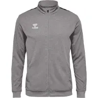 Hummel Sportsweatvest stone grey / wit